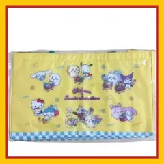 サンリオ×ちいかわコラボ エコバック イエロー 保冷レジカゴバック 黄色