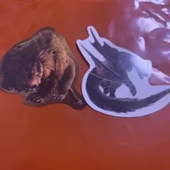スシロー　モンスターハンター　コラボ　ピック 銀冠付