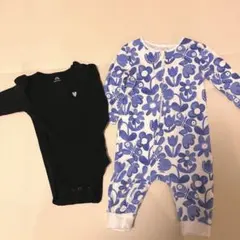 NEXT ネクストベビー　花柄　ロンパース 70 80