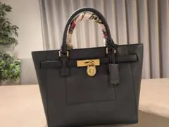 MICHAEL KORSハンドバッグ　ネイビー