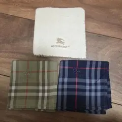 バーバリーBURBERRYハンカチ　タオルセット