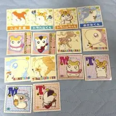 平成レトロ　ハムスター　シール　レターセット ハムハム ハムスター キラキラシール ミニレターセット 平成女児 平成