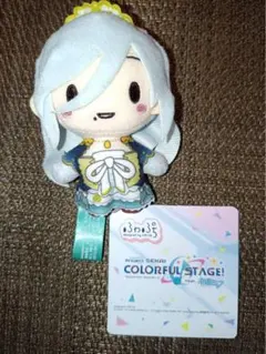 プロセカ　ふわぷちマスコット 　頑張るあなたに　日野森雫