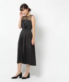 laboratory work ビスチェ風セミロング ワンピース