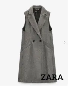 2025年最新】zara ダブルブレスト ソフトベストの人気アイテム