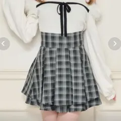 apres jour ハイウエストフレアスカパン XL