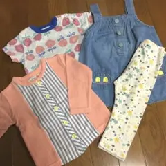 80㎝ 女の子 トップス パンツ まとめ売り