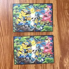 【２枚セット・即購入可】ミニオンズ＆モンスターズ 入場者特典のサムネイル