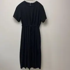 大きめ　韓国購入　半袖ロングワンピース