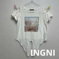INGNI オフショルダーTシャツ　Mサイズ　y2x9k121