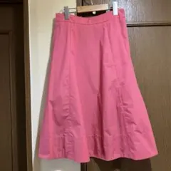 NATURAL BEAUTY BASIC フレアスカート S ピンク