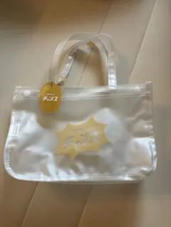 3COINS サウナイキタイ クリアポーチ バッグ キーホルダー付