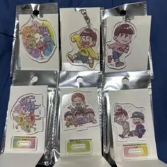 セリア キャンドゥ メモ松 一松 十四松 トド松 アクスタ アクキー 6個セット