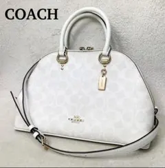 美品✨COACH ハンドバッグ 2WAYシグネチャー