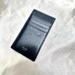 CELINE セリーヌ 長財布 バイカラー ラウンドファスナー 黒 ベージュ