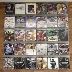 PS3ソフト まとめ売り 30本 【説明書付き・被り無し】 ②