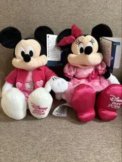 ミッキー・ミニー ぬいぐるみセット バレンタイン2026年