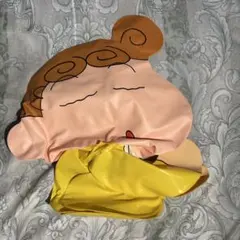 希少 クレヨンしんちゃん ひまわり ビニールクッション & ビニール人形のサムネイル