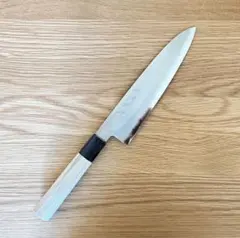 希少】レッドオルカ 秋友義彦作 甲伏せ造り 三徳包丁 180 青紙二号 箱