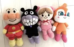 アンパンマン　ぬいぐるみ　4個セット