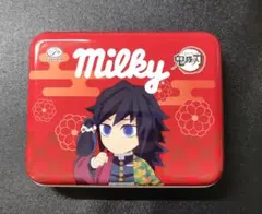 鬼滅の刃　冨岡義勇 Milky 缶 70周年記念
