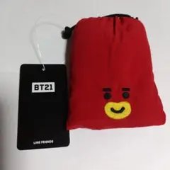 BT21巾着付ショッピングトートバッグ