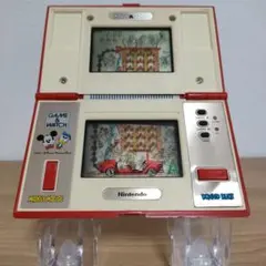 ゲーム＆ウォッチ　ミッキー＆ドナルド　任天堂　Nintendo　メンテナンス済み