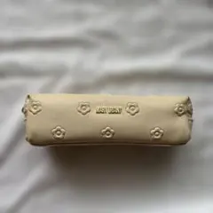 MARY QUANT ポーチ 筆箱 ベージュ