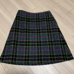 美品 マッキントッシュフィロソフィー チェック スカート
