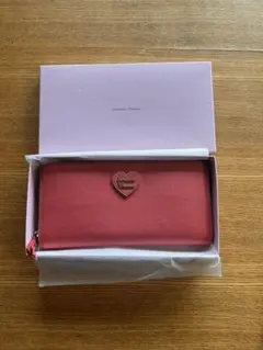 Samantha Thavasaハート型ロゴ ピンク 長財布