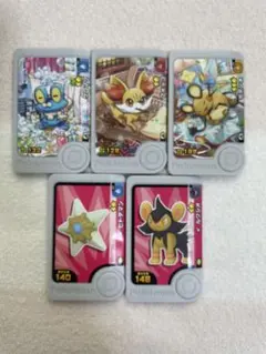 まとめ売 ポケモンフレンダ BT4弾パラレルアートピック 色違い 計5枚セット