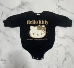 キティちゃん ヒョウ柄 ロンパース 70cm