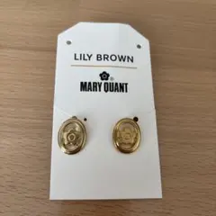 MARY QUANT ゴールドフラワーピアス