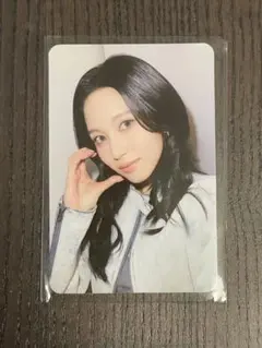 TWICE ミナ × tfit 購入特典トレカ　サイン入り