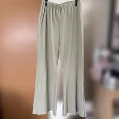 AZUL ワイドパンツ ライトグリーン
