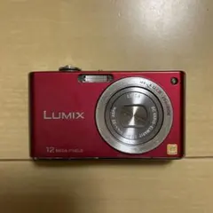 LUMIX DMC-FH8 レッド 16メガピクセル 動作確認済 - メルカリ