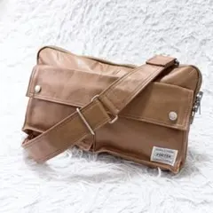 希少✨PORTER フリースタイル ダブルファスナー ショルダーバッグ 白