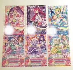 劇場版　映画　アイカツ　プリパラ　入場者特典　カード　６枚コンプリート　あかり