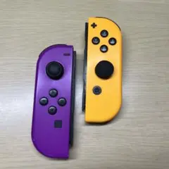 Nintendo Switch ジョイコン ネオンパープル　ネオンオレンジ