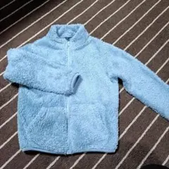 フリースジャケット 120サイズ ライトブルー