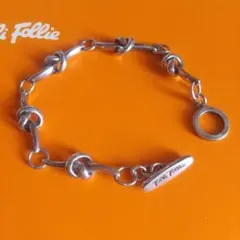 Folli Follie ノットモチーフ ブレスレット SV925 - メルカリ