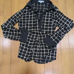 NARACAMICIE 素敵可愛いチェック柄 シャツ サイズIのサムネイル