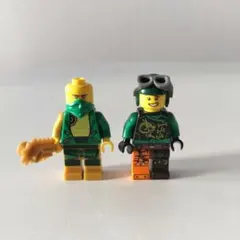 LEGO　レゴブロック正規品　レゴニンジャゴー　ミニフィグ　2体セット