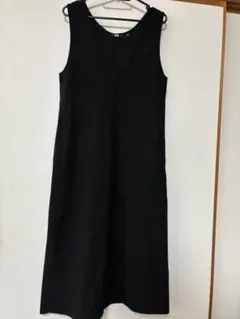 UNIQLO ブラッシュドジャージージャンパースカート S