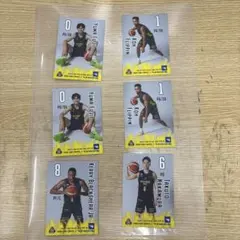 群馬クレインサンダーズ　カード6枚セット