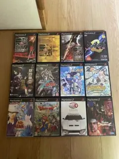 プレステーション2 ゲームソフト　まとめ　12個　中古