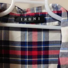 INGNI チェック柄 長袖シャツのサムネイル