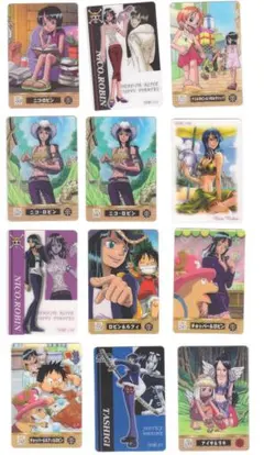 ワンピース 新海賊王グミ ニコ・ロビン 他 12枚