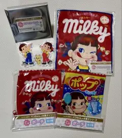 フクヤ　キャラ福くじ　一番くじ　ペコちゃんのお菓子シリーズ　ポーチ　ポコ　くじ