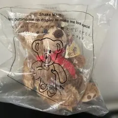 【廃版／未開封品】TEDDY BEAR ぬいぐるみ ブラウンのサムネイル
